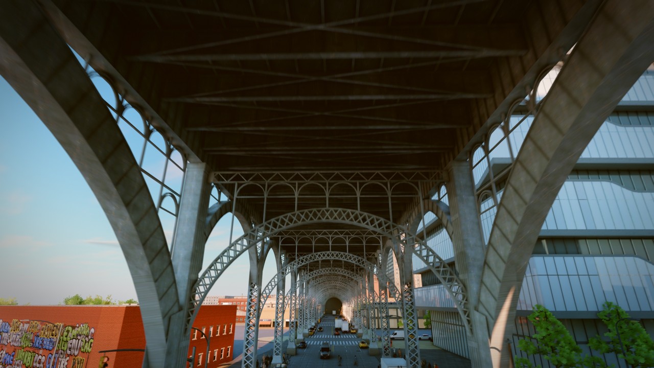 Valdrada’s NYC street scene rendered in Unreal Engine
